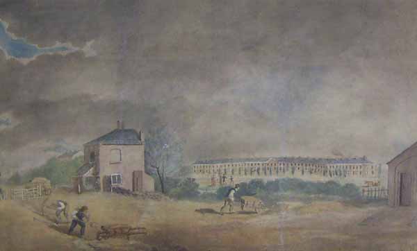 Crescent and Estate of Longsight near Manchester 1818